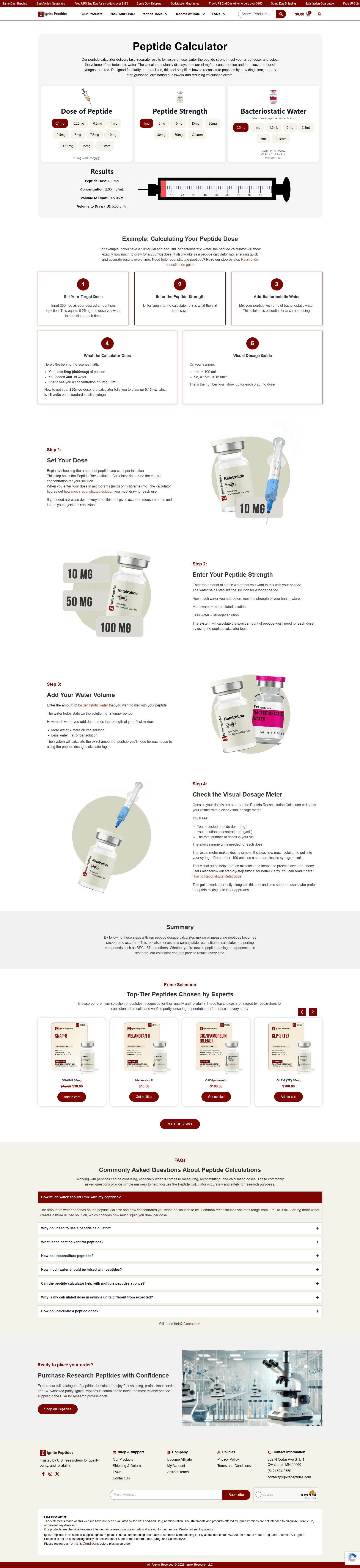 Ignite Peptides: Ignitepeptides3
